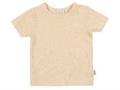 Petit Piao t-shirt fog med blomsterbroderi